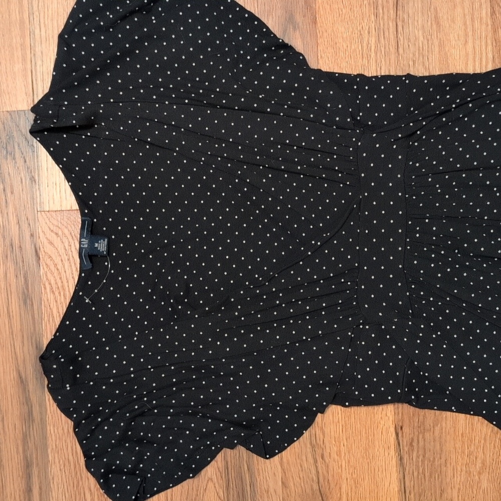 Gap Black Polka Dot Dress - Picture 2 of 4